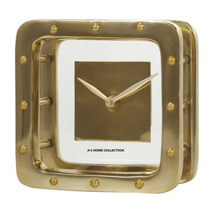 Modern Metal Vintage Inspired Table or <b>Desk</b> <b>Clock</b> for Home Bed Rooms and Hotels With Customized Color and Sizes - Product Image 5