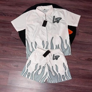 ชุดเซ็ตเสื้อแจ็คเก็ตวินด์เบรกเกอร์ผ้าไนลอนพิมพ์ลายสำหรับผู้ชายแบบสั่งทำพิเศษ ปี 2026 ขายส่ง พร้อมซิปเต็มตัว สไตล์สตรีทแวร์ - Product Image 6