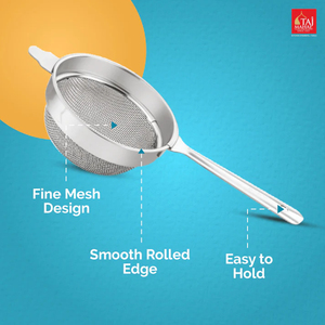 New Arrival Food-Grade SS D Soup and Juice <b>Strainer</b> Stainless Steel Fine Mesh <b>Strainers</b> for Home Kitchen - Product Image 6