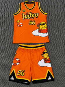 Fabricante de Uniformes de Baloncesto, Conjuntos de Camiseta y Pantalones Cortos Sublimados Personalizados 100% Poliéster para Equipos Escolares, Clubes, Ligas y Entrenamientos - Product Image 3
