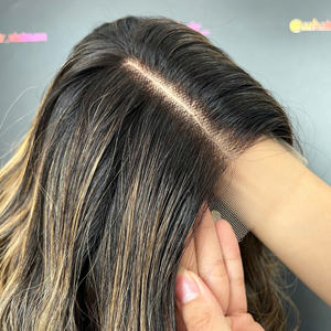 Venta al por mayor personalizado 100% crudo vietnamita Peluca de cabello humano suave y suave extensiones de ondas naturales - Product Image 2