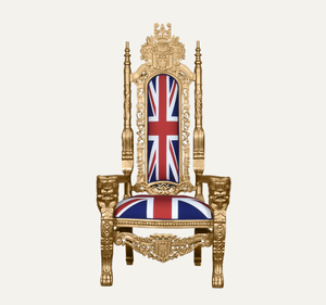 Sillón de Descanso Clásico de Lujo Hecho a Mano en Madera de Caoba Resistente con Diseño Union Jack para Apartamentos, Hoteles y Salas de Estar - Product Image 2