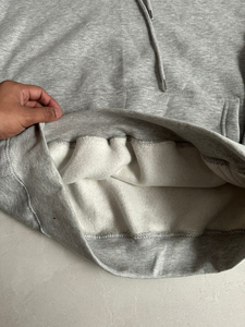 Sudadera con Capucha Oversize para Hombre, Lisa, sin Cordones, de Algodón Orgánico Pesado 100%, de Alta Calidad, Personalizable con Logotipo, Venta al por Mayor - Product Image 3