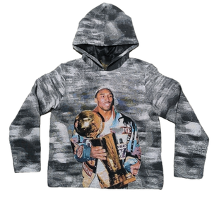 Sudadera con Capucha Personalizada para Hombre, con Diseño Gráfico Tejido, Estilo Vintage, Jacquard, Streetwear - Product Image 3