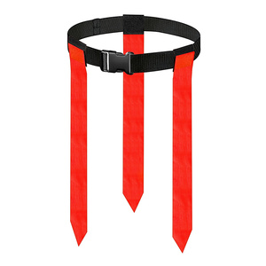 Ensemble de ceintures de football américain promotionnelles personnalisées pour jeunes avec cônes d'entraînement et étiquettes - Impression numérique personnalisée (taille/couleur/design) - Product Image 1