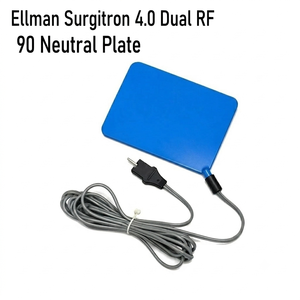 แผ่นติดต่อผู้ป่วยแบบมีสายดิน Ellman Surgitron Style 4.0 Dual RF 90 H4 พร้อมหัวต่อ Valley Lab อุปกรณ์เสริมสำหรับเครื่องจี้ไฟฟ้าทางการแพทย์ - Product Image 1