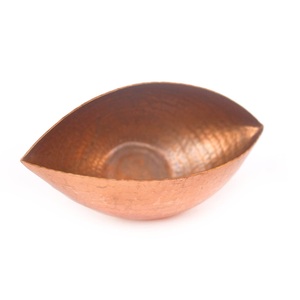 Handmade Pure Copper & Brass <b>Square</b> Votive T Light Holder Candle Bowl Diya Ideal for Home Table Decoration 3x 3x0.5 LWH Inches - Product Image 5