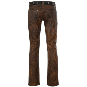 High Quality Midweight <b>Waterproof</b> Windproof Pants for Men Stylish Shiny Pockets Straight <b>Overalls</b> Flat Front High Waist OEM - Product Image 6