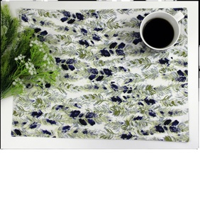 100% coton chemin de table maison Textile décoration de table pour les événements de mariage maison barbecue en plein air restaurants hôtels brodés - Product Image 1