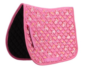 Factory Price Custom Equestrian Horse Riding Saddle Pads Comfortable Durable Adjustable <b>Plus</b> <b>Size</b> Quilted with Polycotton Lining - Product Image 1