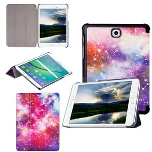 Édition 2014 pour Samsung pour Galaxy TAB S2 9.7 Housse de tablette à trois volets avec fonction veille/réveil automatique, protection d'écran incluse, en PU premium - Product Image 1