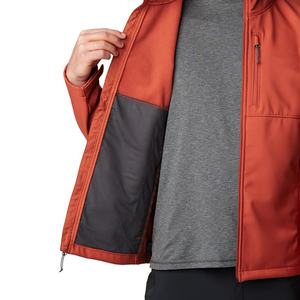 Chaqueta de lona suave y cómoda de primera calidad para hombre Factory Direct High Street Winter Zipper Fine Printing Calm Black - Product Image 6