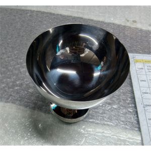 Moderno Juego de Ensaladeras de Vidrio con Base de Metal en Espiral, Decorativas y de Lujo, para Servir Frutas, Centro de Mesa para Bodas y Hogar - Product Image 2