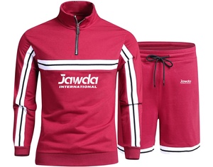 Tenues de sport décontractées personnalisées à manches longues pour hommes, bas de sport au design tendance pour la course, le jogging et la gym, 100 % coton, séchage rapide - Product Image 3