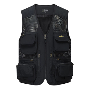 Gilet de chasse et de travail décontracté pour homme 2026, multi-poches, camouflage, idéal pour les voyages et la photographie en extérieur - Product Image 4