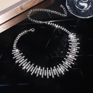 Collier de luxe unisexe en or massif 14 carats, diamant vintage taille brillant rond, pierre naturelle certifiée IGI, bijoux de fête - Product Image 3