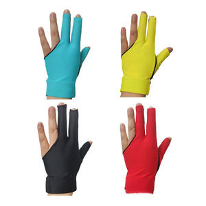 Guante de Snooker para Hombre, Guantes de Billar de 3 Dedos, Guantes de Cuero para Práctica de Billar y Deportes - Product Image 3