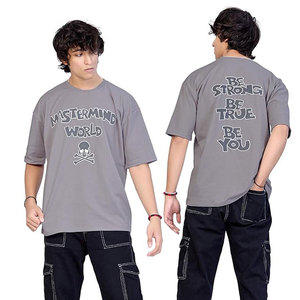 T-shirts respirants pour hommes sérigraphiés personnalisés 180gsm 100% coton design uni taille athlétique - Product Image 1