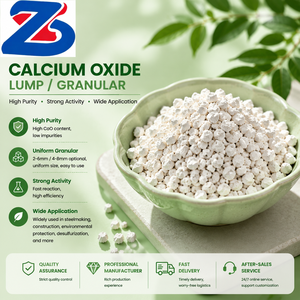 Granulés d'oxyde de calcium chaux active pour le traitement de l'eau, la désulfuration et l'utilisation industrielle - Product Image 1
