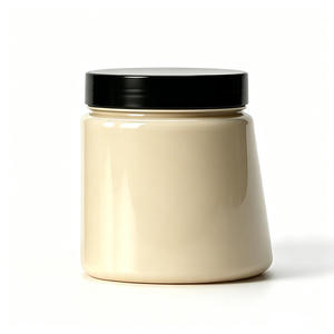 Wholesale 450ml PET Wide Mouth <b>Jar</b> with Screw Top-15oz <b>Plastic</b> Container for Cream Hair Custom Cosmetic Packaging - Product Image 1