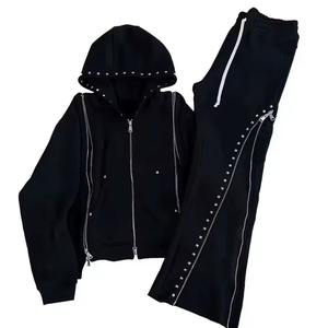 Survêtement de qualité supérieure, style unique, logo personnalisé, strass, tendance mode, prix d'usine - Product Image 1