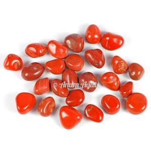 Pierres roulées de cornaline à bandes naturelles en gros pour la guérison émotionnelle - Product Image 6