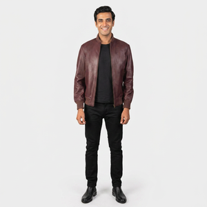 Wholesale Hot Selling High Quality Light Weight Best Design 2026 <b>Men</b> <b>Leather</b> <b>Jacket</b> on Sale Now <b>jacket</b> for <b>men</b> - Product Image 1
