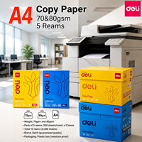 Papier copie blanc multi-usage Deli EasyCopy A4 80 g/m² 500 feuilles Modèle 2060922609 de Bangkok pour usage bureautique
