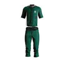 Uniforme de baseball au design unique, fabriqué en usine, pour hommes et femmes, avec logo personnalisé imprimé, fabriqué au Pakistan.