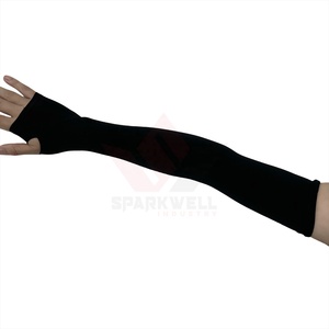 Unisex Cycling <b>Arm</b> <b>Sleeves</b> Blue Digital Camo Print Anti-UV <b>Protection</b> Outdoor Sports Wear - Product Image 4