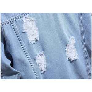 เสื้อแจ็คเก็ตยีนส์แขนยาวผู้ชายสไตล์ลำลอง ติดกระดุม ยี่ห้อ Solid Traders เหมาะสำหรับใส่ขับรถ เป็นมิตรต่อสิ่งแวดล้อม ระบายอากาศได้ดี สำหรับฤดูหนาว - Product Image 3