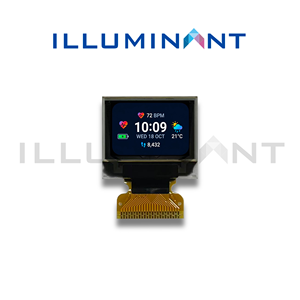 จอแสดงผล PMOLED สีเต็มรูปแบบ ขนาด 0.95 นิ้ว ความละเอียด 96x64 รุ่น 25.7022.201.45 8-bit 68XX/80XX แบบขนาน 4 สาย SPI FPC พร้อมปลั๊ก SSD1331Z ความสว่าง 100cd/m2 - Product Image 1