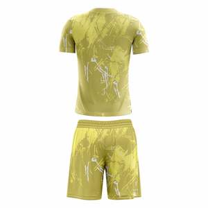 Conjunto de Uniforme de Portero de Fútbol Personalizado de Alta Calidad, 100% Poliéster, Unisex, Manga Corta, Estampado, Invierno, Logotipo Personalizado, OEM, ODM - Product Image 2