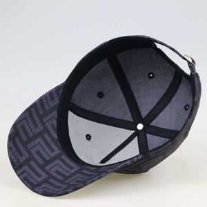 Unisex 6-Panel Snapback <b>Cap</b> Geometric Pattern Adjustable Fit Casual <b>Hat</b> for Adults Four Seasons Wear - Product Image 5