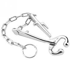 Anillo Nasal de Acero Inoxidable Veterinario de Primera Calidad, Reutilizable y Duradero, con Resorte, para Uso en Cirugía de Ganado - Product Image 4
