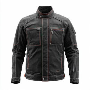 Men's Full Sleeve <b>Motorcycle</b> <b>Jacket</b> Windproof Textile Safety Gear All Seasons Adult Style - Product Image 4