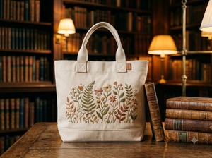 Custom Apparel Canvas Tote Bag Manufacturing Bulk OEM ODM Factory Direct Private Label Casual Wear Red <b>Star</b> Brand Unisex Adults - Product Image 6
