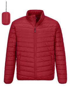 Chaqueta Acolchada Informal de Invierno con Estampado Personalizado, Transpirable y de Secado Rápido, Cuello Alto, 100% Poliéster - Product Image 3