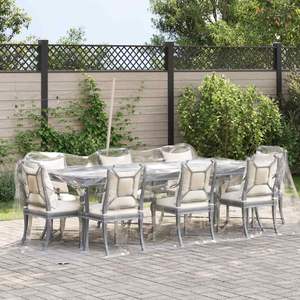 Bâche en PVC transparente avec œillets 6.6x13.1' Produit - Product Image 2