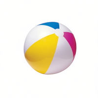 Ballon de plage gonflable Intex en PVC 61 cm coloré pour enfants et adultes, modèle 59030, fabriqué en Chine