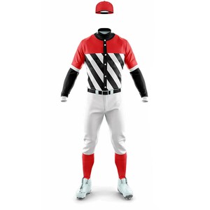 Ensemble de maillots de baseball personnalisés en gros – Uniformes de baseball respirants pour équipes de ligue – Vêtements légers – Fournisseur d'usine - Product Image 5