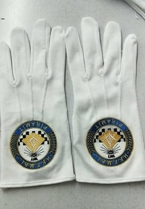 ถุงมือผ้าฝ้ายอินเตอร์ล็อค 100% ถุงมือผ้าฝ้ายฟอกขาว ถุงมือผ้าฝ้ายสำหรับตรวจสอบ - Product Image 4