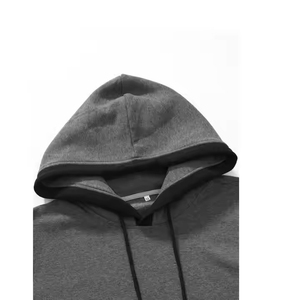 Nuevas sudaderas con capucha de la mejor moda masculina, con logotipo personalizado de marca, sudadera informal para hombre, logotipo personalizado, sudadera básica para hombre, mezcla de algodón. - Product Image 4