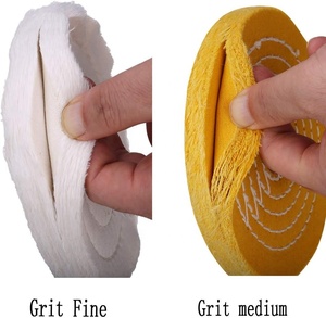 High Quality 4inch Abrasive Polishing <strong>Wheel</strong> Cotton Cloth Buffing <strong>Wheel</strong> Mirror Polishing <strong>Wheel</strong> for <strong>Bench</strong> <strong>Grinder</strong> - Product Image 2