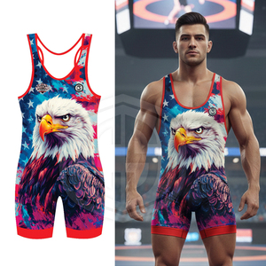 Trajes de Lucha Sublimados en Todos los Tamaños - 100% Premium, Color Personalizado, Secado Rápido, Transpirables y Cómodos - Product Image 4
