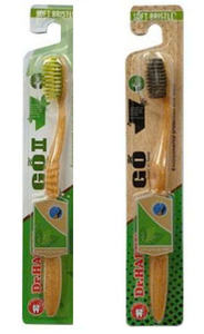 แปรงสีฟันขนนุ่มสำหรับเด็กทารกขนาดกลางที่สะอาดมากพร้อมด้ามจับไม้ไผ่พลาสติกธรรมชาติขายดีสำหรับใช้ในบ้าน - Product Image 6