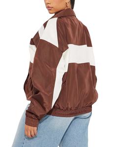 Veste coupe-vent en nylon pour femme de qualité supérieure, respirante, grande taille, style vintage, poche en fourrure, imperméable - Vente en gros disponible - Product Image 4