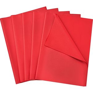 Sacchetti Regalo in Carta Velina Rossa, 115 Fogli 14 X 20 Pollici, Carta da Regalo all'Ingrosso per Decorazioni Festive - per la Festa della Mamma e San Valentino - Product Image 2