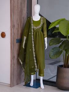 Tela de Seda Elástica Reversible y Antiarrugas con Bordado y Lentejuelas para Fiestas y Bodas - Product Image 6