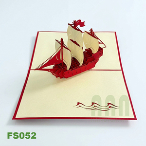 Custom Printed Handmade 3D Pop 'Thank You' <b>Wedding</b> Style Greeting <b>Card</b> Die Cutting Printing Vietnam Made Paper Crafts Gift <b>Box</b> - Product Image 5
